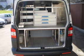 VW T5 2.0 TDI 4x4 Lang Version 2x Schiebetüren-Erhöhtes Gesamtgewicht 3200