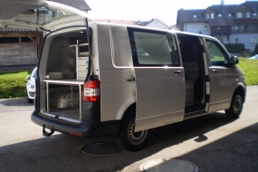 VW T5 2.0 TDI 4x4 Lang Version 2x Schiebetüren-Erhöhtes Gesamtgewicht 3200