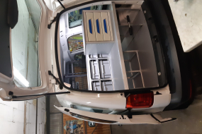 VW Caddy 2.0TDI 4x4 Motion BlueMotion Technology DSG,Navi,AHK 1500kg Monteur Fahrzeug geeignet mit Sortimo 2x Schiebetüren **Verkauft nach 8732 Neuhus Kt.SG**