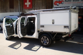 Nissan Navara Double Cab XE 2.5 dCi 4x4 3000kg AHK(geeignet für Gartenbauer usw..!)