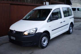VW Caddy 2.0 TDI 4x4 2xSchiebetüren Sortimo Ausstattung (Kasten verglast)